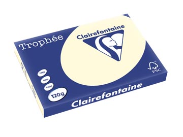 250 bl a3 120gr ivoor  clairefontaine - 1302
