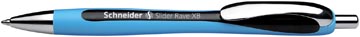 Balpen slider rave xb zwart schneider