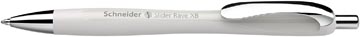 Schneider stylo bille Slider Rave Trend Edition, pointe extra large, encre bleu, silver grey