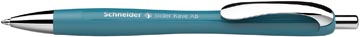 Schneider stylo bille Slider Rave, pointe extra large, encre bleu, teal