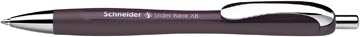 Schneider stylo bille Slider Rave Trend Edition, pointe extra large, encre bleu, plum