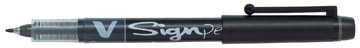 Pilot v sign pen noir