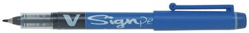 Pilot fineliner v-sign pen     0.6mm - bleu