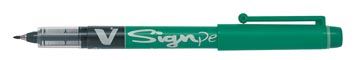 Pilot fineliner v-sign pen     0.6mm - vert
