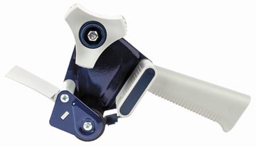 Afroller verpakkingstape 75 mm blauw