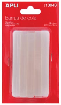 Batonnets colle 11mm bls x10