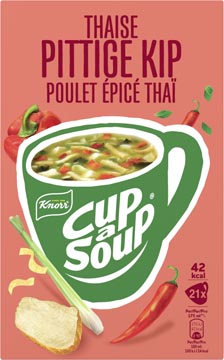 B.21 sachet  poulet epice thai cup a soup