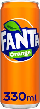 Tray 24 x  33cl sleek blikjes fanta