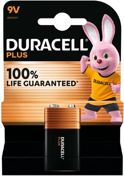 Bl.1 batterij plus 100% 9v duracell
