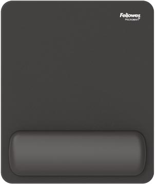 Fellowes Breyta muismat met polssteun, zwart