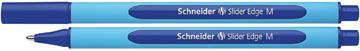 Balpen slider edge m blauw schneider