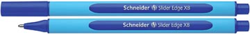 Balpen slider edge xb blauw schneider