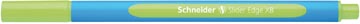 Schneider balpen Slider Edge, extra breed, lichtgroen