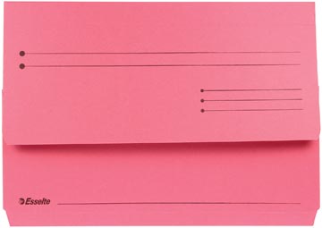 Documentenmap karton folio rood  esselte