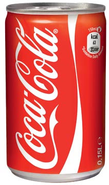 P.24 x 15cl blikjes coca cola 