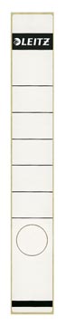 P.10 etiquettes de dos autocollantes dos 5cm long blanc leitz