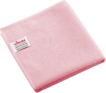 Vileda Professional r-MicroTuff Swift Max microvezeldoek, pak van 5 stuks, rood