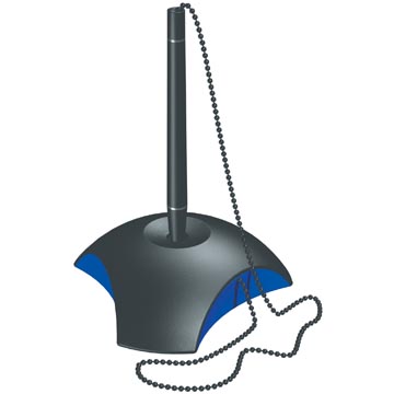 Stylofoor delta zwart/blauw han
