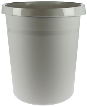 Corbeille papier gris 18 l. ha