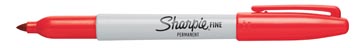 Permanent marker fine rood sharpie