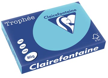 500 bl a3 80 gr helblauw clairefontaine - 1889