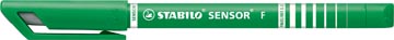 STABILO SENSOR fineliner, 0,3 mm, vert