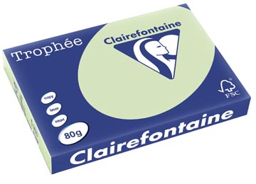 500 bl a3 80gr golfgroen clairefontaine - 1891