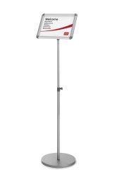 Nobo clicklijst Essence met voet, uit aluminium, versterkende hoeken, ft A3