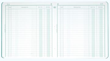 Ontvangsten- en uitgavenboek exacompta
