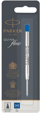 Balpenvulling quinkflow medium blauw parker