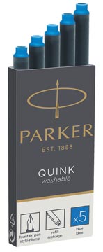 D.5 inktpatronen blauw parker