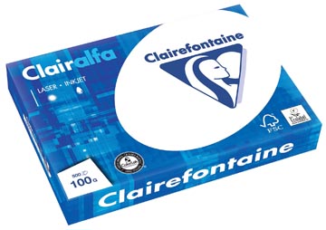 500 bl clairefontaine a3 100gr wit - 1951