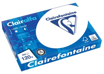 250 f clairalfa papier a4 120g