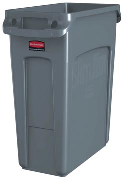 Afvalcontainer slim jim 60l grijs rubbermaid