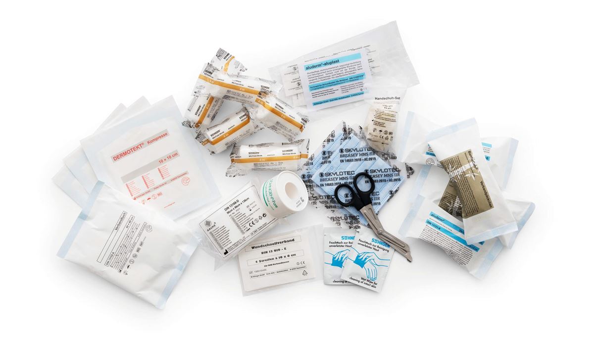 First aid kit medium durable