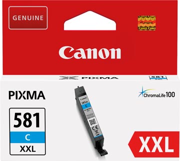 Cli-581 xxl cyaan canon