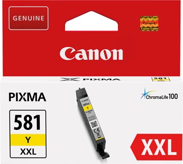 Cli-581 xxl yellow canon
