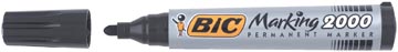 Bic marq.perman.noir rond