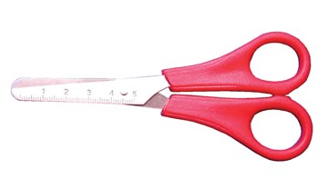 Schaar inox rechts 13,5 cm bouhon