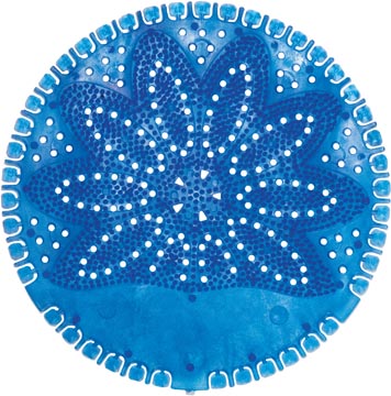 VividAir tapis pour urinoirs, Ocean Breeze, bleu, boîte de 12 pièces