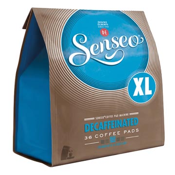 P.36 dosettes decafine bleu senseo