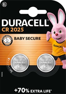 Bl.2 knoopcellen electronics cr2025 duracell