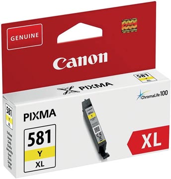 Cli-581 xl yellow canon