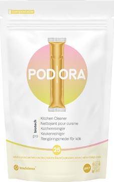Pak 25 pods keukenreiniger podora