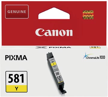 Cli 581 yellow canon