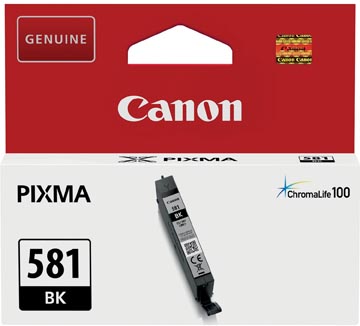 Canon cartouche d'encre CLI-581BK, 200 photos, OEM 2106C001, noir