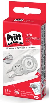 Correctie refill cassette flex 6 mm x 12m pritt