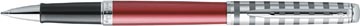 Waterman roller Hémisphère Deluxe Red met palladium detail