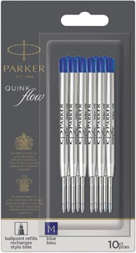 D10 quinkflow vulling balpen blauw parker