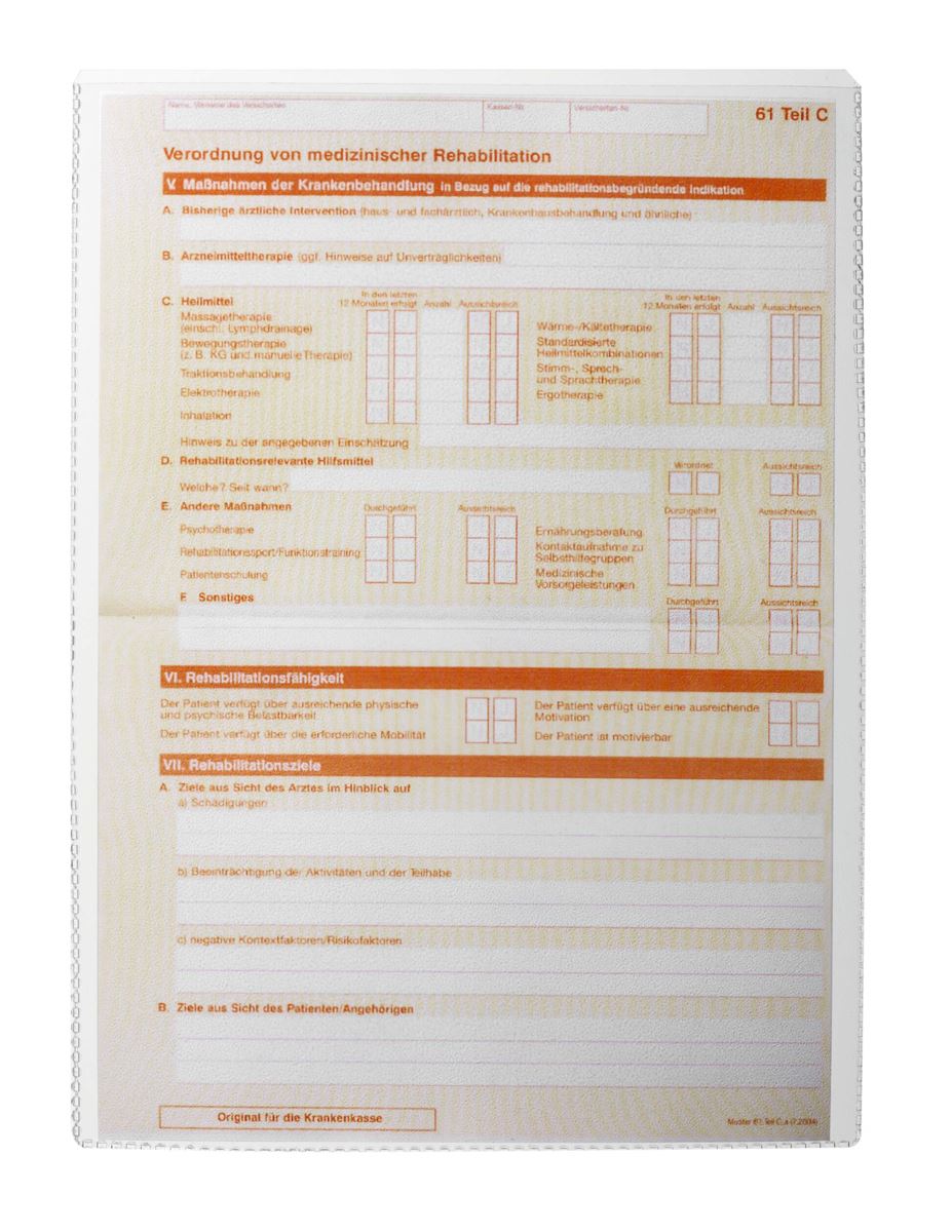 U-map a5 transparant durable